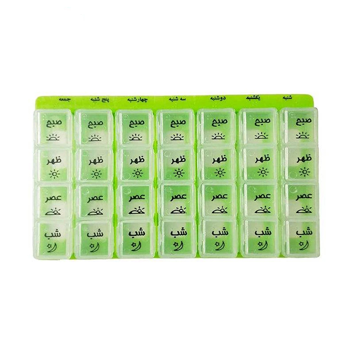تقویم دارویی هفتگی - روزانه F.T.E CO